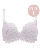 【ブラデリス ニューヨーク/BRADELIS New York】の【BRADELIS New York / 育乳補整ブラ・STEP1 集める】ジャスミンステップ1ブラ24A2 ライトグレー|ID: prp329100004593597 ipo3291000000033712760