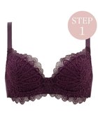 【ブラデリス ニューヨーク/BRADELIS New York】の【BRADELIS New York / 育乳補整ブラ・STEP1 集める】ジャスミンステップ1ブラ24A2 プラム|ID: prp329100004593597 ipo3291000000033712761
