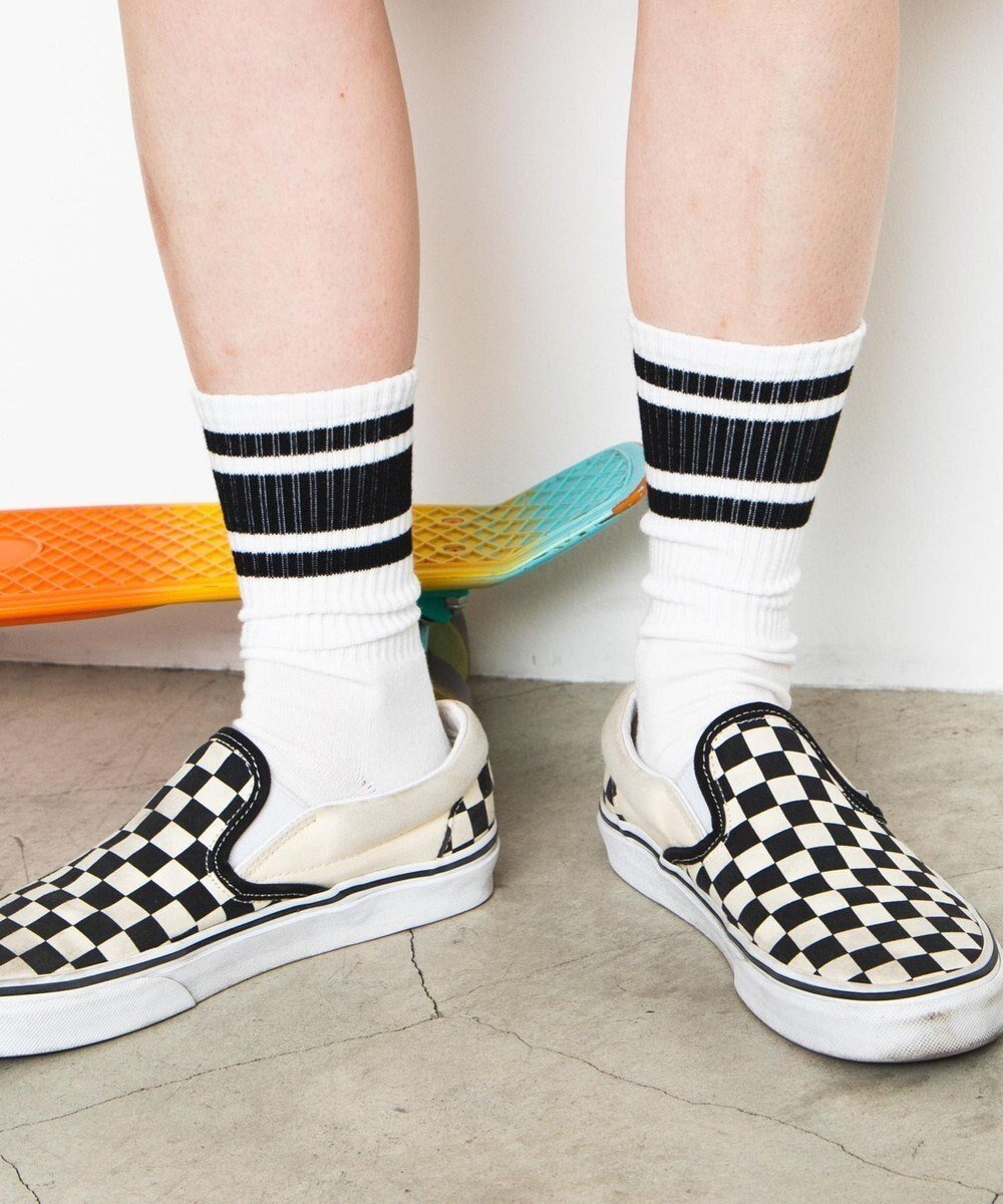 【ウィゴー/WEGO】の底パイルラインソックス 人気、トレンドファッション・服の通販 founy(ファニー) 　ファッション　Fashion　レディースファッション　Ladies' Fashion Online　ソックス　Socks　レッグウェア　Legwear　ソックス　Socks　フィット　Fit　ワンポイント　One Point　 other-1|ID: prp329100004593624 ipo3291000000032619000