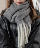 【ウィゴー/WEGO】の【ユニセックス着用ITEM】ワイドフリンジストール グレー|ID: prp329100004593628 ipo3291000000032619049
