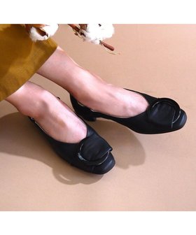 【ヌーベルローブオウ/nouvelleRobe Ou】の【本革・高反発】Big Buckle pumpsビッグバックル ヒールパンプス 人気、トレンドファッション・服の通販 founy(ファニー) ファッション Fashion レディースファッション Fashion for Women バッグ Bags クッション Cushion, Throw Pillow 抗菌 Antibacterial, Bacteria-Resistant シューズ Shoes, Footwear バレエ Ballet, Ballet Style ビッグ Big, Oversized ファブリック Fabric, Textile フィット Fit, Slim Fit フラット Flat, Flat Shoes おすすめ Recommended / Our Picks |ID:prp329100004593629