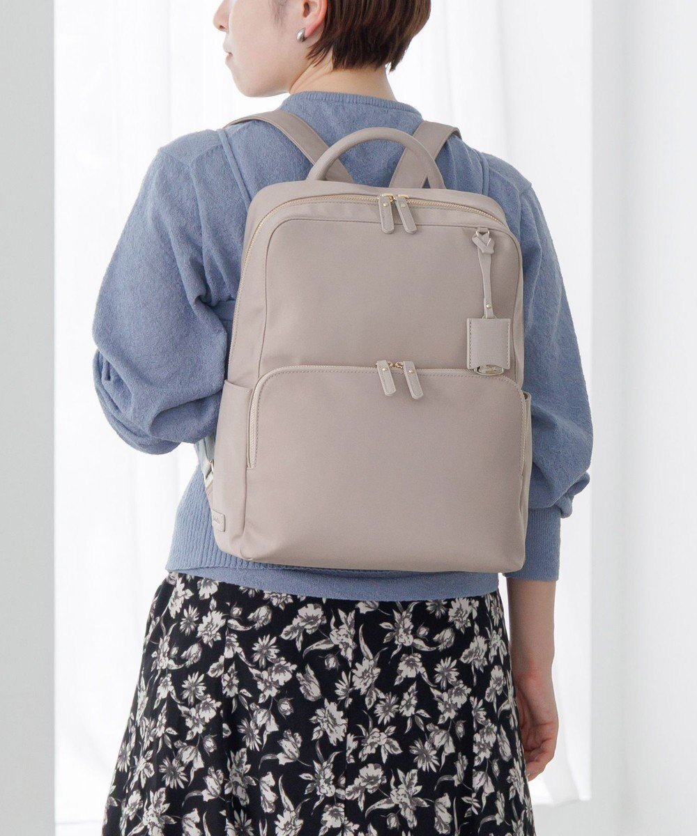 【エースバッグズアンドラゲッジ/ACE BAGS & LUGGAGE】のJewelna Rose フレイヤ・リュック2 エアリィ A4ゆったりサイズ 16261 インテリア・キッズ・メンズ・レディースファッション・服の通販 founy(ファニー) 　ファッション　Fashion　レディースファッション　Ladies' Fashion Online　バッグ　Bag　アクセサリー　Accessories　春　Spring　秋　Autumn/Fall　軽量　Lightweight　シンプル　Simple　スクエア　Square　スマート　Smart　スリーブ　Sleeve　ダブル　Double　チェック　Check　チャーム　Charm　トラベル　Travel　人気　Popularity　ハンドバッグ　Handbag　フェミニン　Feminine　フロント　Front　ベーシック　Basic　ポケット　Pocket　リュック　Ruck Sack　冬　Winter　再入荷　Restock/Back In Stock/Re Arrival　NEW・新作・新着・新入荷　New Arrivals　おすすめ　Recommend　夏　Summer　旅行　Travel　スーツケース キャリーケース　Suitcase　エレガント 上品　Elegant　モーヴグレー|ID: prp329100004593637 ipo3291000000032619214