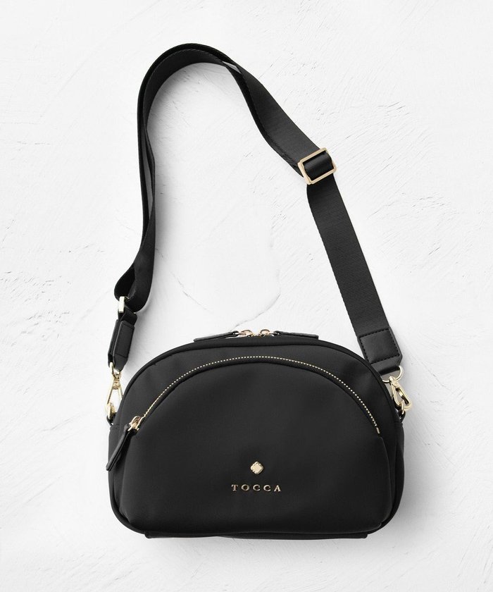 【トッカ/TOCCA】の【撥水】LUNAE NYLON BAG ショルダーバッグ インテリア・キッズ・メンズ・レディースファッション・服の通販 founy(ファニー) https://founy.com/ ファッション Fashion レディースファッション Fashion for Women バッグ Bags コンパクト Compact, Small Size ジップ Zip, Zipper 財布 Wallet, Purse ハーフ Half, Half-Length フェミニン Feminine, Girly フォルム Silhouette, Form フロント Front, Front Design ポケット Pocket, Pocket Detail モチーフ Motif, Design Theme A/W・秋冬 Autumn/Winter 冬 Winter / This Winter 新作・新入荷 New Arrivals / New In |ID: prp329100004593639 ipo3291000000032619232
