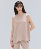 【ベイジ,/BEIGE,】の【洗える】FLEUR / バックシアーノーカラーブラウス Beige|ID: prp329100004593646 ipo3291000000032619317