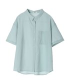 【アースミュージックアンドエコロジー/earth music&ecology】のオーバーシャツ 人気、トレンドファッション・服の通販 founy(ファニー) ファッション Fashion レディースファッション Fashion for Women トップス・カットソー Cut & Sew Tops シャツ・ブラウス・オフィスカジュアル Elegant Blouses & Button-Ups シンプル Simple, Minimal ポケット Pocket, Pocket Detail 夏 Summer 春 Spring S/S・春夏 SS, Spring/Summer, Warm Season thumbnail Blue|ID: prp329100004593664 ipo3291000000033687663