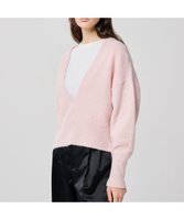 【アンクレイヴ/uncrave】の【手洗い可】アルパカニット 深Vネック トップス(uncrave WHITE) 人気、トレンドファッション・服の通販 founy(ファニー) ファッション Fashion レディースファッション Ladies' Fashion Online トップス・カットソー Tops/Tshirt ニット Knit Tops Vネック V-Neck キャミソール Camisole シアー Sheer ストレッチ Stretch セーター Sweater タンク Tank デコルテ Decolletage ルーズ Loose A/W・秋冬 Aw・Autumn/Winter・Fw・Fall-Winter |ID:prp329100004593667