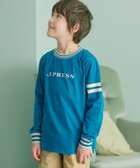 【ジェイ プレス/J.PRESS / KIDS】の【100-130cm】リブライン ロゴカットソー 人気、トレンドファッション・服の通販 founy(ファニー) ファッション Fashion キッズファッション Fashion for Kids トップス・カットソー Cut & Sew Tops 春 Spring カットソー Cut and Sewn Top スマホ Smartphone, Mobile Device トレンド Trend, Trending Now 人気 Popular, Best Seller 長袖 Long Sleeve, Full Sleeve ベーシック Basic, Essential ワンポイント One Point, Statement Accent S/S・春夏 SS, Spring/Summer, Warm Season 夏 Summer 2025年 2025 2025春夏・S/S Spring/Summer 2025 SS25 thumbnail ダルブルー系|ID: prp329100004594272 ipo3291000000034309685