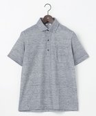 【ジョセフ アブード/JOSEPH ABBOUD / MEN】の【吸水速乾/軽量】リネンTOPピケ ポロシャツ ブルー系|ID: prp329100004594306 ipo3291000000032634320