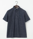 【ジョセフ アブード/JOSEPH ABBOUD / MEN】の【吸水速乾/軽量】リネンTOPピケ ポロシャツ ネイビー系|ID: prp329100004594306 ipo3291000000032634322
