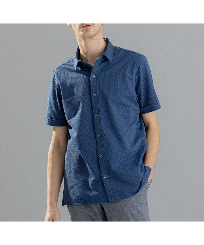 【ジョゼフ オム/JOSEPH HOMME / MEN】のコンパクトサッカージャージー レギュラーカラー半袖シャツ インテリア・キッズ・メンズ・レディースファッション・服の通販 founy(ファニー) https://founy.com/ ファッション Fashion メンズファッション Men's Style Online トップス・カットソー Tops/Tshirt/Men シャツ Shirts インナー Inner 春 Spring 軽量 Lightweight サッカー Soccer シンプル Simple ジャケット Jacket ジャージー Jersey ストレッチ Stretch ポケット Pocket 半袖 Short Sleeve 無地 Plain Color レギュラー Regular S/S・春夏 Ss・Spring/Summer 夏 Summer |ID: prp329100004594322 ipo3291000000032635012