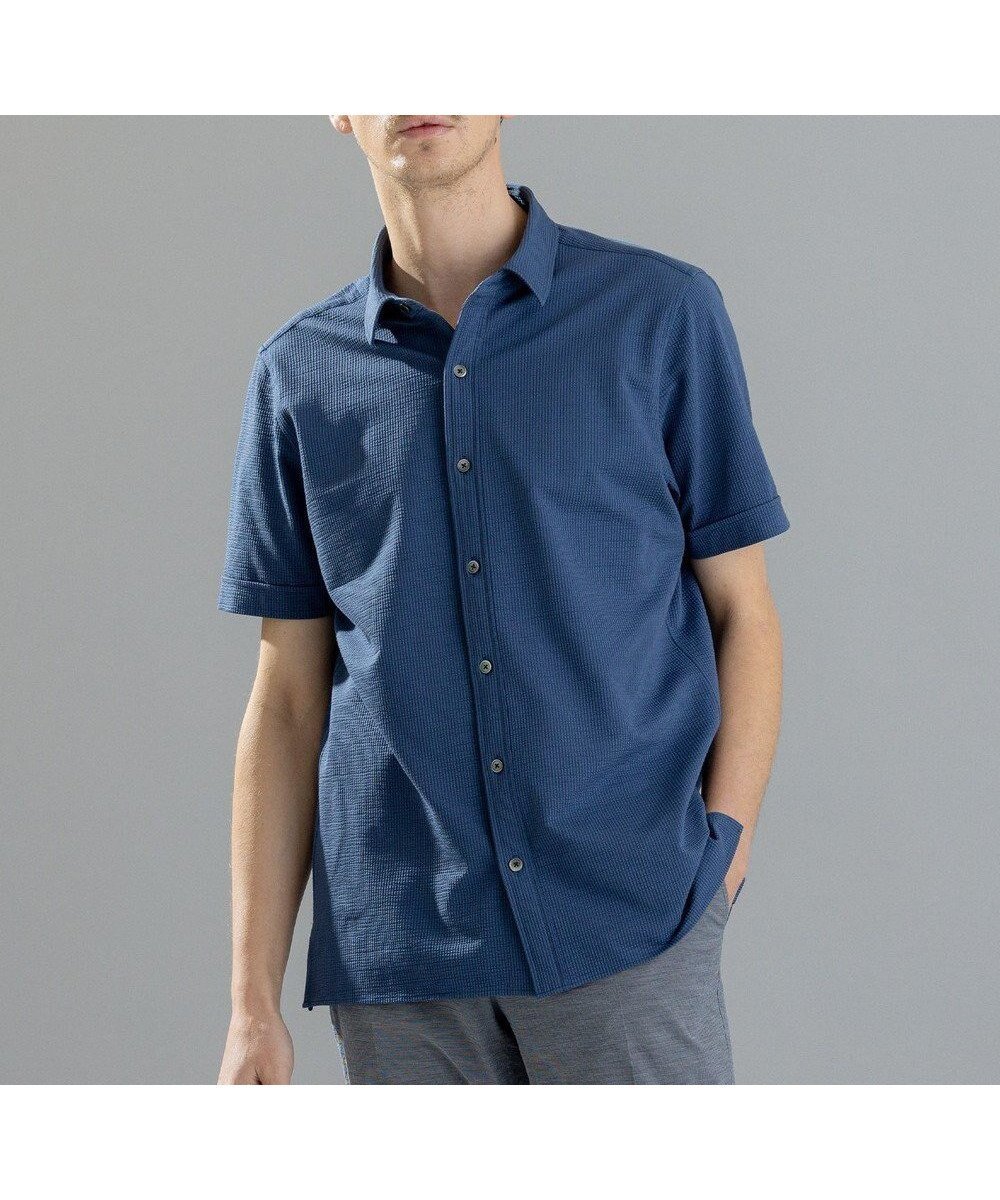 【ジョゼフ オム/JOSEPH HOMME / MEN】のコンパクトサッカージャージー レギュラーカラー半袖シャツ 人気、トレンドファッション・服の通販 founy(ファニー) 　ファッション　Fashion　メンズファッション　Men's Style Online　トップス・カットソー　Tops/Tshirt/Men　シャツ　Shirts　インナー　Inner　春　Spring　軽量　Lightweight　サッカー　Soccer　シンプル　Simple　ジャケット　Jacket　ジャージー　Jersey　ストレッチ　Stretch　ポケット　Pocket　半袖　Short Sleeve　無地　Plain Color　レギュラー　Regular　S/S・春夏　Ss・Spring/Summer　夏　Summer　 other-1|ID: prp329100004594322 ipo3291000000032635012