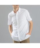 【ジョゼフ オム/JOSEPH HOMME / MEN】のコンパクトサッカージャージー レギュラーカラー半袖シャツ ホワイト系|ID: prp329100004594322 ipo3291000000032635014