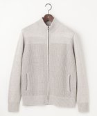 【ジョセフ アブード/JOSEPH ABBOUD / MEN】の【洗える】コットンバルキーニットブルゾン ライトグレー系|ID: prp329100004594331 ipo3291000000032635242