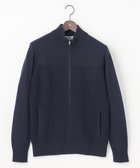 【ジョセフ アブード/JOSEPH ABBOUD / MEN】の【洗える】コットンバルキーニットブルゾン ネイビー系|ID: prp329100004594331 ipo3291000000032635247