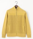 【ジョセフ アブード/JOSEPH ABBOUD / MEN】の【洗える】コットンバルキーニットブルゾン 人気、トレンドファッション・服の通販 founy(ファニー) ファッション Fashion メンズファッション Fashion for Men トップス・カットソー Cut & Sew Tops ニット・セーター / 定番トップス Knit Tops & Sweaters アクリル Acrylic Material 春 Spring 洗える Machine Washable 秋 Autumn セーター Sweater, Knitwear ブルゾン Blouson, Bomber Jacket ワッフル Waffle, Waffle Knit S/S・春夏 SS, Spring/Summer, Warm Season 夏 Summer thumbnail マスタード系|ID: prp329100004594331 ipo3291000000033541577