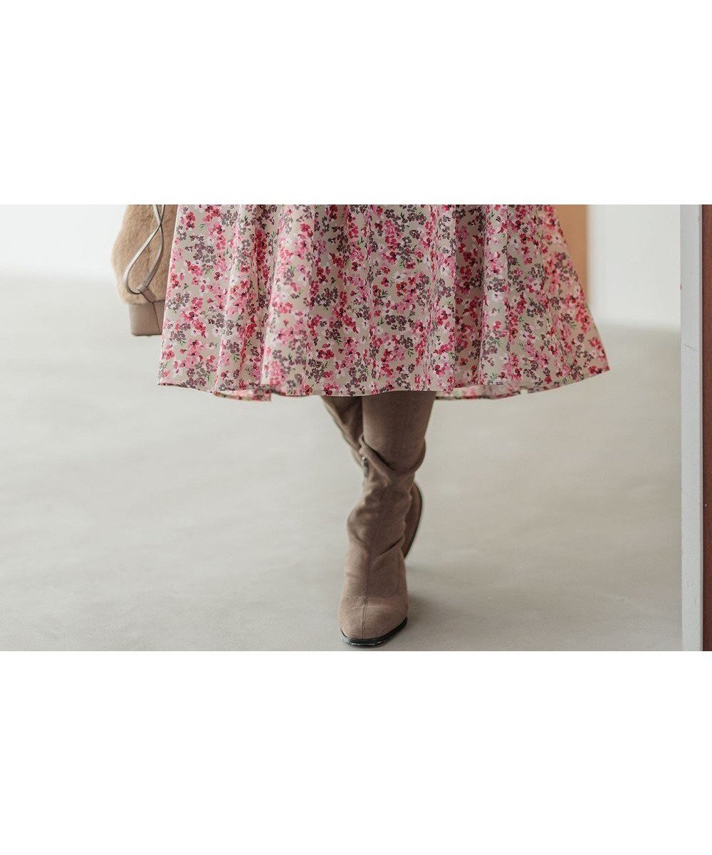 【組曲/KUMIKYOKU】のニュアージュフラワープリント スカート 人気、トレンドファッション・服の通販 founy(ファニー) 　ファッション　Fashion　レディースファッション　Ladies' Fashion Online　スカート　Skirt　ギャザー　Gather　フレア　Flare　プリント　Print　再入荷　Restock/Back In Stock/Re Arrival　夏　Summer　S/S・春夏　Ss・Spring/Summer　A/W・秋冬　Aw・Autumn/Winter・Fw・Fall-Winter　 other-1|ID: prp329100004594563 ipo3291000000032639926