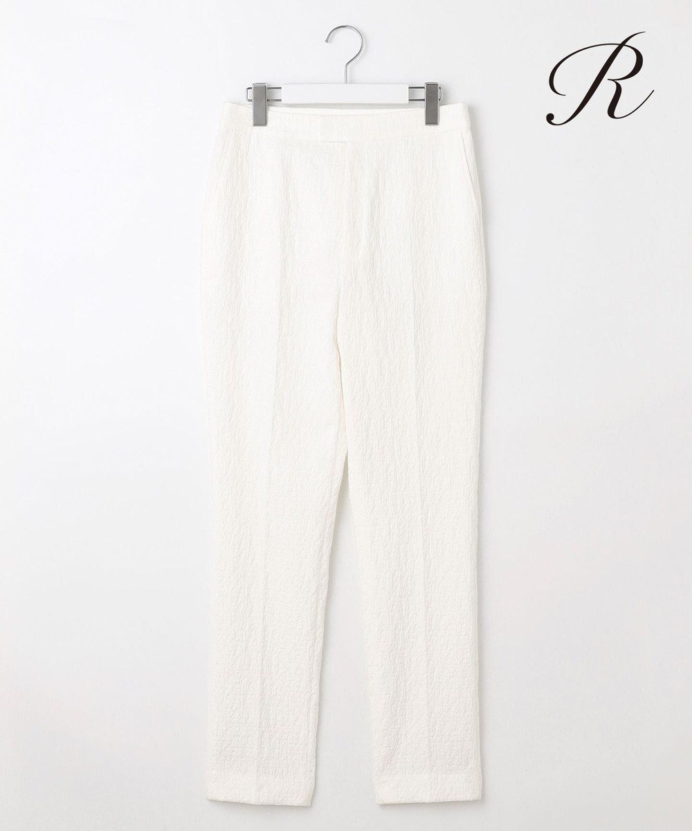 【23区/NIJYUSANKU】の【R(アール)】フクレジャカード パンツ 人気、トレンドファッション・服の通販 founy(ファニー) 　ファッション　Fashion　レディースファッション　Ladies' Fashion Online　パンツ　Pants　春　Spring　くるぶし　Ankle　コレクション　Collection　ジャカード　Jacquard　ストレッチ　Stretch　人気　Popularity　S/S・春夏　Ss・Spring/Summer　夏　Summer　2024年　2024　2024春夏・S/S　Ss,Spring/Summer,2024　 other-1|ID: prp329100004594658 ipo3291000000032641857