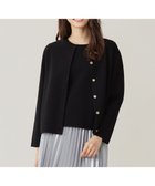 【自由区/JIYU-KU】の【アンサンブル対応・洗える】レーヨンストレッチ カーディガン ブラック|ID: prp329100004594665 ipo3291000000036113572