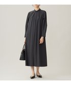 【自由区/JIYU-KU】の【洗える】ウーステッドトロ ワンピース チャコール|ID: prp329100004594673 ipo3291000000032642201