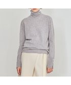 【ベイジ,/BEIGE,】の【WEB限定・洗える】ALSACE / パール釦タートルネックウールニット L.Gray|ID: prp329100004594845 ipo3291000000032644708