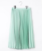【自由区/JIYU-KU】の【WEB限定・洗える】ロイヤルサテンプリーツ スカート ミント|ID: prp329100004594880 ipo3291000000032645235