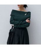 【アイシービー/iCB】の【洗える】VIS/PEスムース オフショルダーニット 人気、トレンドファッション・服の通販 founy(ファニー) ファッション Fashion レディースファッション Fashion for Women トップス・カットソー Cut & Sew Tops ニット Knit Tops & Sweaters 洗える Machine Washable コンパクト Compact, Small Size ストレッチ Stretch, Stretchy Fabric セーター Sweater, Knitwear フィット Fit, Slim Fit A/W・秋冬 Autumn/Winter 2024年 2024 2024-2025秋冬・A/W Autumn/Winter 2024–25 AW24–25 thumbnail ミッドグリーン系|ID: prp329100004594914 ipo3291000000034231033