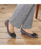 【リズ ラフィーネ/Riz raffinee】のRiz raffinee グログランリボンバレエパンプス グレースエード|ID: prp329100004594924 ipo3291000000033617971