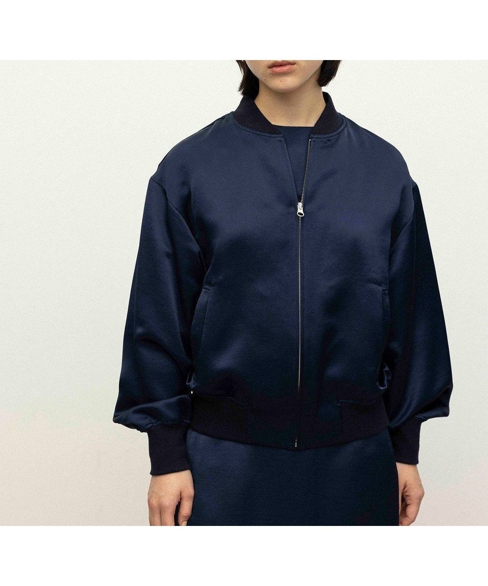 【ネイヴ/NAVE】の【ReNAVE】タンブラーサテン ブルゾン 人気、トレンドファッション・服の通販 founy(ファニー) 　雑誌掲載アイテム　Magazine Items　ファッション雑誌　Fashion Magazines　ヴェリィ　VERY　ジンジャー　GINGER　ファッション　Fashion　レディースファッション　Ladies' Fashion Online　アウター　Coat Outerwear　ジャケット　Jackets　ブルゾン　Blouson/Jackets　10月号　October Issue　1月号　January Issue　サテン　Satin　ジャケット　Jacket　タンブラー　Tumbler　ドレープ　Drape　ブルゾン　Blouson　エレガント 上品　Elegant　A/W・秋冬　Aw・Autumn/Winter・Fw・Fall-Winter　雑誌　Magazine　 other-1|ID: prp329100004594954 ipo3291000000032646117