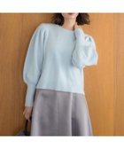 【組曲/KUMIKYOKU】の【WEB限定】フラッフィーファー パフスリーブニット 人気、トレンドファッション・服の通販 founy(ファニー) ファッション Fashion レディースファッション Fashion for Women トップス・カットソー Cut & Sew Tops ニット Knit Tops & Sweaters アンサンブル Ensemble Set ジャケット Jacket, Outerwear セーター Sweater, Knitwear ボトム Bottoms, Lower Wear A/W・秋冬 Autumn/Winter おすすめ Recommended / Our Picks エレガント 上品 Elegant thumbnail サックスブルー系|ID: prp329100004595048 ipo3291000000033618067