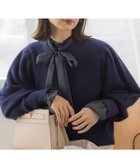 【組曲/KUMIKYOKU】の【WEB限定】フラッフィーファー パフスリーブニット 人気、トレンドファッション・服の通販 founy(ファニー) ファッション Fashion レディースファッション Fashion for Women トップス・カットソー Cut & Sew Tops ニット Knit Tops & Sweaters アンサンブル Ensemble Set ジャケット Jacket, Outerwear セーター Sweater, Knitwear ボトム Bottoms, Lower Wear A/W・秋冬 Autumn/Winter おすすめ Recommended / Our Picks エレガント 上品 Elegant thumbnail ミッドナイトネイビー系|ID: prp329100004595048 ipo3291000000033618068