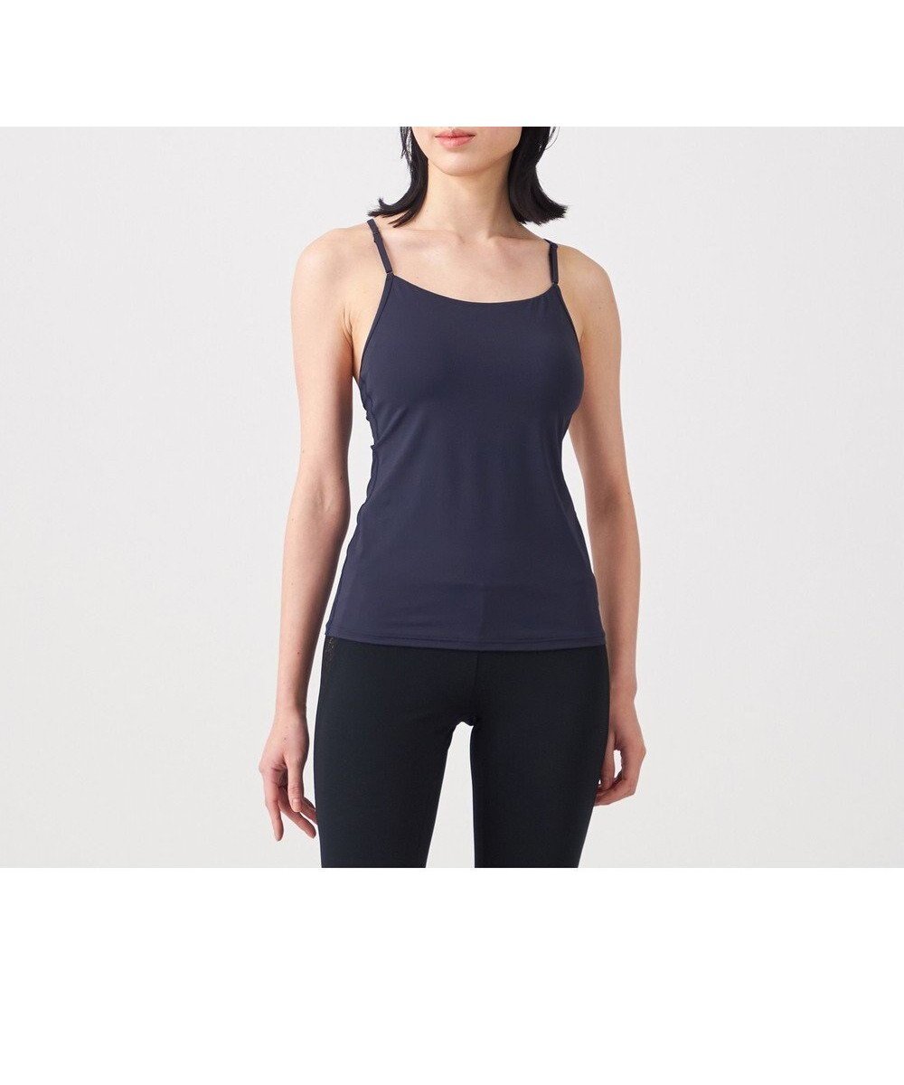 【チャコット/Chacott】のChacott BALANCE スキンロングトップ インテリア・キッズ・メンズ・レディースファッション・服の通販 founy(ファニー) 　ファッション　Fashion　レディースファッション　Fashion for Women　トップス・カットソー　Cut & Sew Tops　アンダー　Underwear Essentials　インナー　Innerwear　キャミソール　Camisole, Spaghetti Strap Top　吸水　Absorbent, Quick-Dry　抗菌　Antibacterial, Bacteria-Resistant　ストレッチ　Stretch, Stretchy Fabric　フィット　Fit, Slim Fit　メッシュ　Mesh, Net Fabric　ヨガ　Yoga, Yoga Wear　ラップ　Wrap, Wrap Design　ラベンダー　Lavender　ループ　Loop, Loop Knit　ロング　Long, Long-Length　おすすめ　Recommended / Our Picks　エレガント 上品　Elegant　ネイビー|ID: prp329100004595066 ipo3291000000032647838