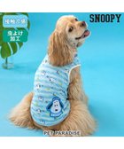 【ペットパラダイス/PET PARADISE / GOODS】のスヌーピー タッチワンクール プラス タンクトップ 《マリン》 中型犬 大型犬 ライトブルー|ID: prp329100004595162 ipo3291000000032649414