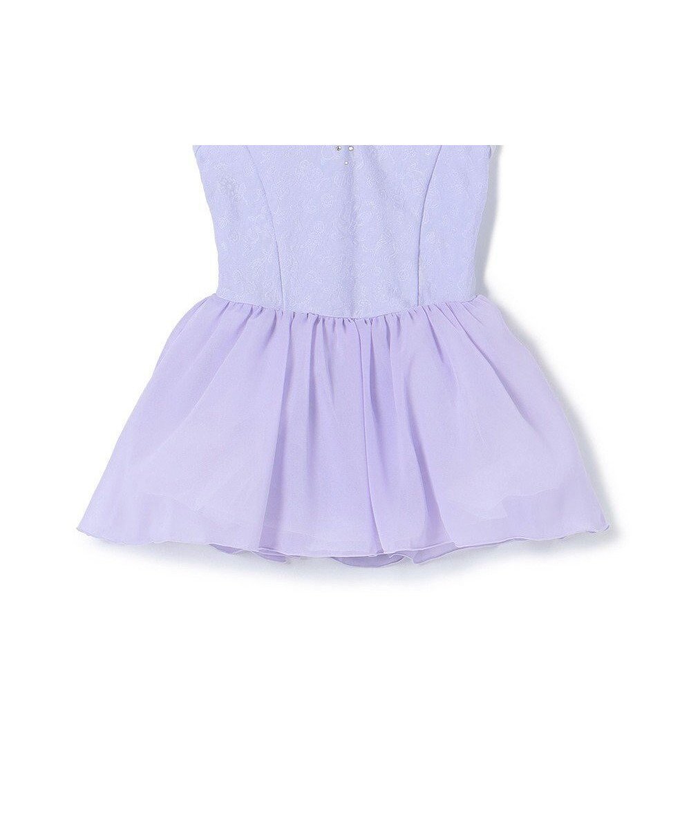 【チャコット/Chacott / KIDS】のスカート付レオタード インテリア・キッズ・メンズ・レディースファッション・服の通販 founy(ファニー) 　ファッション　Fashion　キッズファッション　KIDS Children’s Clothing　シフォン　Chiffon　ジャカード　Jacquard　ストーン　Stone　バランス　Balance　バレエ　Ballet　フリル　Frills　モチーフ　Motif　ラップ　Wrap　ラベンダー　Lavender　リボン　Ribbon　ラベンダー|ID: prp329100004595163 ipo3291000000032649418
