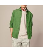 【ジョセフ アブード/JOSEPH ABBOUD / MEN】の【サステイナブル・7分袖】リヨセルリネンシャンブレー シャツ カーキ系|ID: prp329100004595178 ipo3291000000032649558