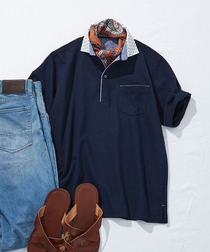 【ジョセフ アブード/JOSEPH ABBOUD / MEN】の【カラー豊富】人気!オーガニックコットン使用 ダディポロシャツ インテリア・キッズ・メンズ・レディースファッション・服の通販 founy(ファニー) https://founy.com/ ファッション Fashion メンズファッション Men's Style Online トップス・カットソー Tops/Tshirt/Men シャツ Shirts ポロシャツ Polo Shirts 春 Spring 吸水 Water Absorption 抗菌 Antibacterial スキッパー Skipper 定番 Standard 人気 Popularity ポロシャツ Polo Shirt S/S・春夏 Ss・Spring/Summer 再入荷 Restock/Back In Stock/Re Arrival おすすめ Recommend 夏 Summer ギフト プレゼント Gift Present |ID: prp329100004595184 ipo3291000000032649633