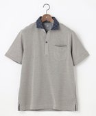 【ジョセフ アブード/JOSEPH ABBOUD / MEN】の【カラー豊富】人気!オーガニックコットン使用 ダディポロシャツ ライトグレー系|ID: prp329100004595184 ipo3291000000032649638
