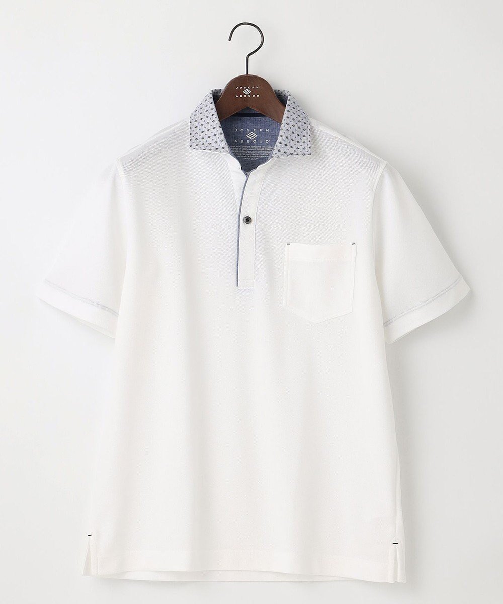 【ジョセフ アブード/JOSEPH ABBOUD / MEN】の【カラー豊富】人気!オーガニックコットン使用 ダディポロシャツ インテリア・キッズ・メンズ・レディースファッション・服の通販 founy(ファニー) 　ファッション　Fashion　メンズファッション　Men's Style Online　トップス・カットソー　Tops/Tshirt/Men　シャツ　Shirts　ポロシャツ　Polo Shirts　春　Spring　吸水　Water Absorption　抗菌　Antibacterial　スキッパー　Skipper　定番　Standard　人気　Popularity　ポロシャツ　Polo Shirt　S/S・春夏　Ss・Spring/Summer　再入荷　Restock/Back In Stock/Re Arrival　おすすめ　Recommend　夏　Summer　ギフト プレゼント　Gift Present　ホワイト系|ID: prp329100004595184 ipo3291000000032649639