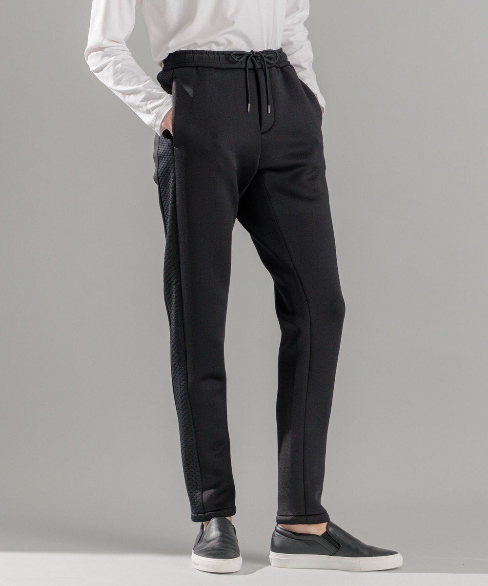【ジョゼフ オム/JOSEPH HOMME / MEN】のチュウイージャージー / PEGG EASY インテリア・キッズ・メンズ・レディースファッション・服の通販 founy(ファニー) 　ファッション　Fashion　メンズファッション　Fashion for Men　ボトムス　Bottoms　スポーティ　Sporty, Casual Athletic　テーパード　Tapered, Tapered Pants　ドローコード　Drawcord, Drawstring Cord　ブロッキング　Color Blocking, Panel Design　ポケット　Pocket, Pocket Detail　ラグジュアリー　Luxury, Elegant　ループ　Loop, Loop Knit　レギュラー　Regular, Standard Fit　再入荷　Restock / Back in Stock　夏　Summer　春　Spring　S/S・春夏　SS, Spring/Summer, Warm Season　ブラック系|ID: prp329100004595186 ipo3291000000032649646