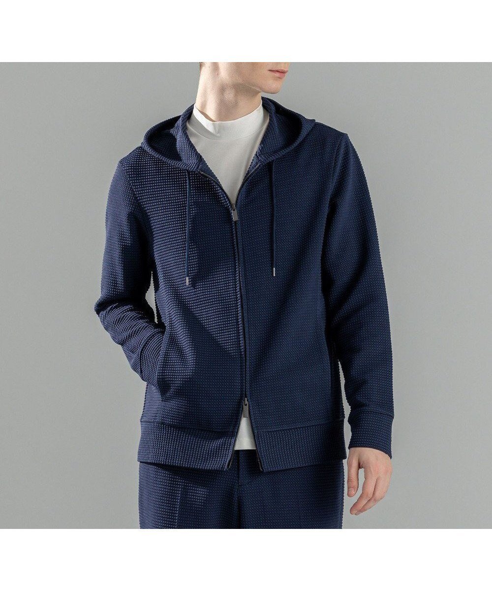 【ジョゼフ オム/JOSEPH HOMME / MEN】の新色追加【オリジナル素材/シワになりにくい】ライトタックジャージー ジップアップパーカー インテリア・キッズ・メンズ・レディースファッション・服の通販 founy(ファニー) ファッション Fashion メンズファッション Fashion for Men トップス・カットソー Cut & Sew Tops パーカー・フーディー / カジュアルコーデ Hoodies & Parkas スポーティ Sporty, Casual Athletic パーカー Hoodie, Parka フロント Front, Front Design ベーシック Basic, Essential 夏 Summer 春 Spring S/S・春夏 SS, Spring/Summer, Warm Season ネイビー系|ID: prp329100004595190 ipo3291000000034817049