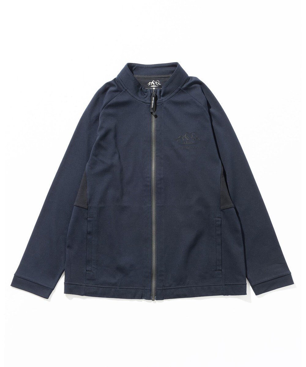 【ジョセフ アブード マウンテン/JOSEPH ABBOUD MOUNTAIN】の【接触冷感性/速乾性/放湿性】 ICE PACKリバー天竺 ZIP アウター インテリア・キッズ・メンズ・レディースファッション・服の通販 founy(ファニー) 　ファッション　Fashion　レディースファッション　Fashion for Women　トップス・カットソー　Cut & Sew Tops　カーディガン・羽織り　Layered Style Cardigans　春　Spring　カーディガン　Cardigan, Knitwear　コンパクト　Compact, Small Size　抗菌　Antibacterial, Bacteria-Resistant　スマート　Smart, Elegant　ドッキング　Docking, Mixed Material　フロント　Front, Front Design　ポケット　Pocket, Pocket Detail　メッシュ　Mesh, Net Fabric　ライナー　Liner, Inner Layer　ループ　Loop, Loop Knit　S/S・春夏　SS, Spring/Summer, Warm Season　夏　Summer　ネイビー系|ID: prp329100004595191 ipo3291000000034287295