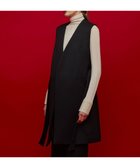 【ベイジ,/BEIGE,】の【Precious 1月号掲載】TOURNELLES / ロングジレ Black|ID: prp329100004595208 ipo3291000000032650131