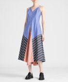 【ポール スミス/Paul Smith】のミックスアップストライプ キャミソールワンピース ブルー|ID: prp329100004595214 ipo3291000000032650331