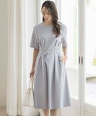 【エニィ スィス/any SiS】の【UVカット / 接触冷感 / 吸水速乾】スマートビューティストレッチ ワンピース ブルーグレー|ID: prp329100004595216 ipo3291000000033430352