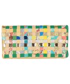 【ツモリチサト キャリー/tsumori chisato CARRY】のエポネコメッシュ 長財布 2つ折り かぶせタイプ グリーン|ID: prp329100004595217 ipo3291000000032650391
