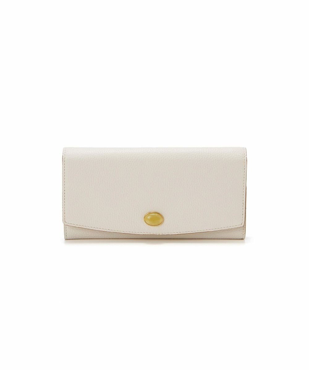 【トプカピ/TOPKAPI】の【TOPKAPI】gemdrops ジェムドロップ ミニエンボスレザー 天然石 長財布 インテリア・キッズ・メンズ・レディースファッション・服の通販 founy(ファニー) 　ファッション　Fashion　レディースファッション　Ladies' Fashion Online　財布　Wallets　コイン　Coin　財布　Wallet　フラップ　Flap　モダン　Modern　ワンポイント　One Point　ギフト プレゼント　Gift Present　オフ|ID: prp329100004595224 ipo3291000000032650472