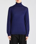 【ポール スミス/Paul Smith】のシグネチャーストライプライン タートルネックニット ブルー|ID: prp329100004595225 ipo3291000000032650558