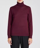 【ポール スミス/Paul Smith】のシグネチャーストライプライン タートルネックニット バーガンディー|ID: prp329100004595225 ipo3291000000032650560