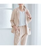 【エニィ スィス/any SiS】の【美人百花7月号掲載】リネンライクポリエステル テーラード ジャケット ライトベージュ|ID: prp329100004595231 ipo3291000000032650644