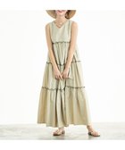 【ハッシュニュアンス/#Newans】の〈水野佐彩さんコラボ〉ボリュームティアードワンピース ベージュ|ID: prp329100004595236 ipo3291000000032650730