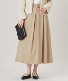 【自由区/JIYU-KU】の【SHIHOさん着用・洗える】ストレッチライトツイル スカート ベージュ|ID: prp329100004595294 ipo3291000000032763304